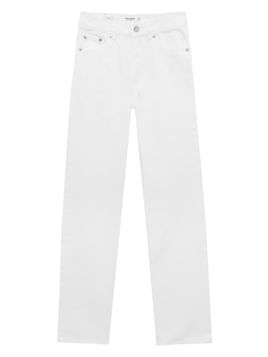 

Зауженные джинсы Pull&Bear, цвет White Denim