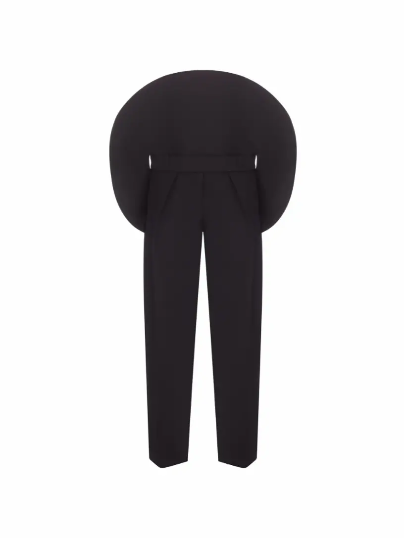 

Широкие брюки Rond Jacquemus, черный