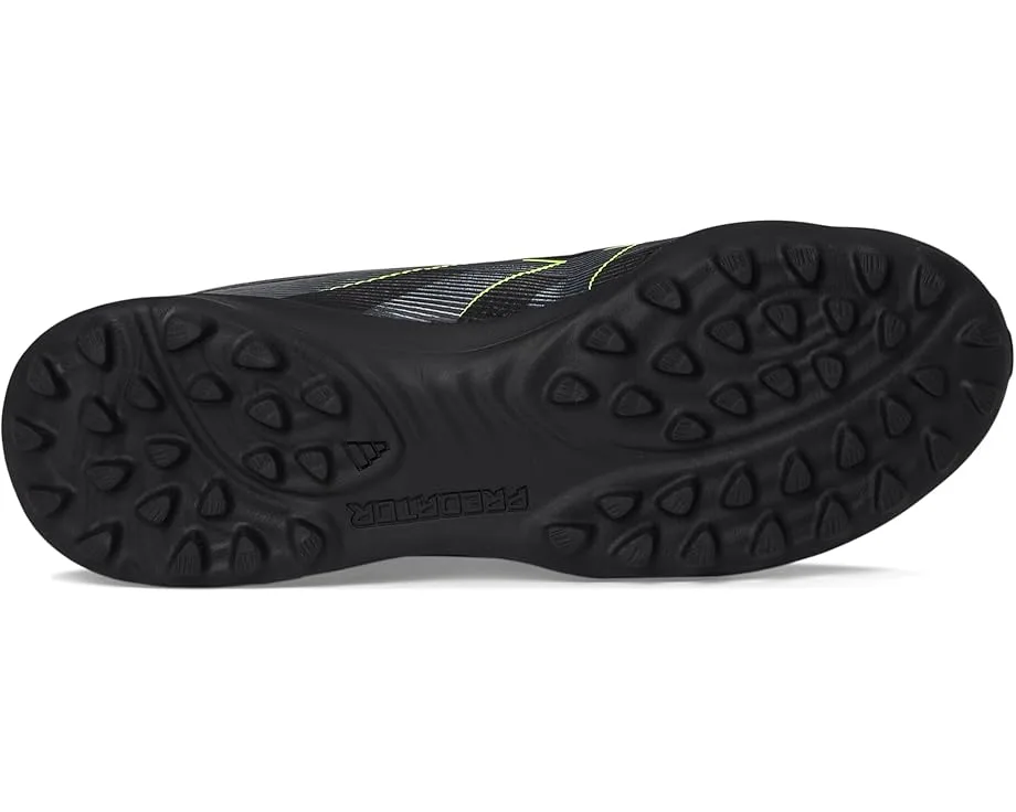 Кроссовки Adidas Kids League Predator Turf Cleats (Little Kid/Big Kid), Black/Carbon/Lucid Lemon — фото 3