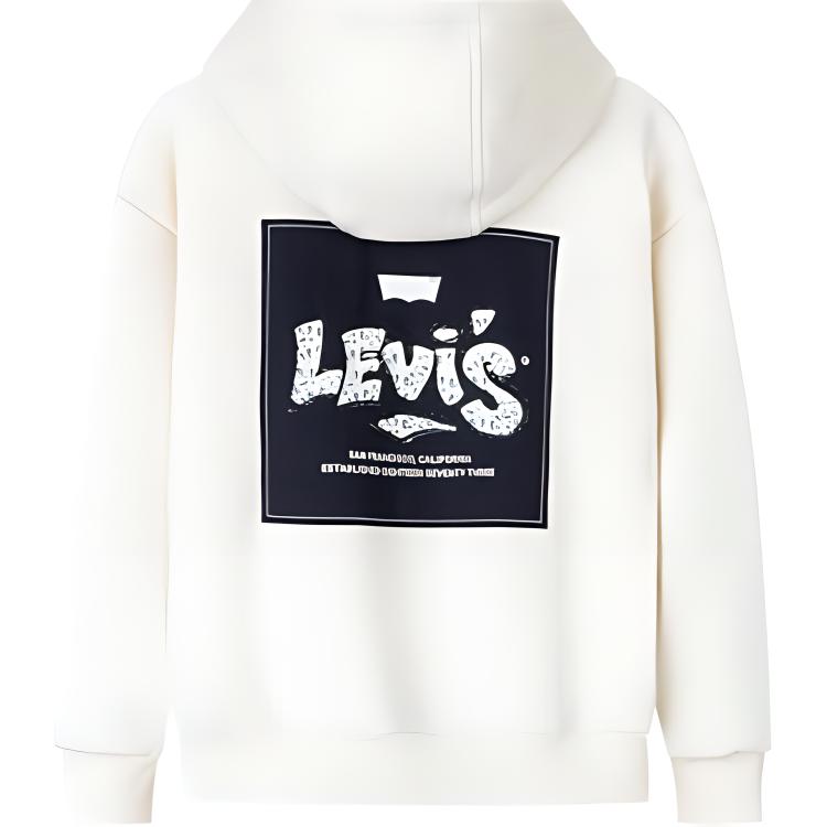 Levis Толстовка levi's candy white детская — фото 4