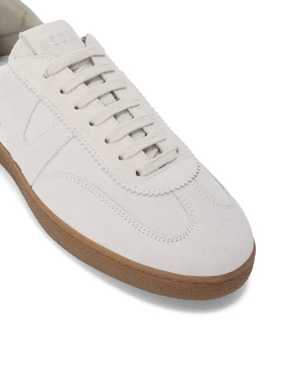 Кроссовки Retro Trainer с логотипом MSGM, бежевый — фото 4