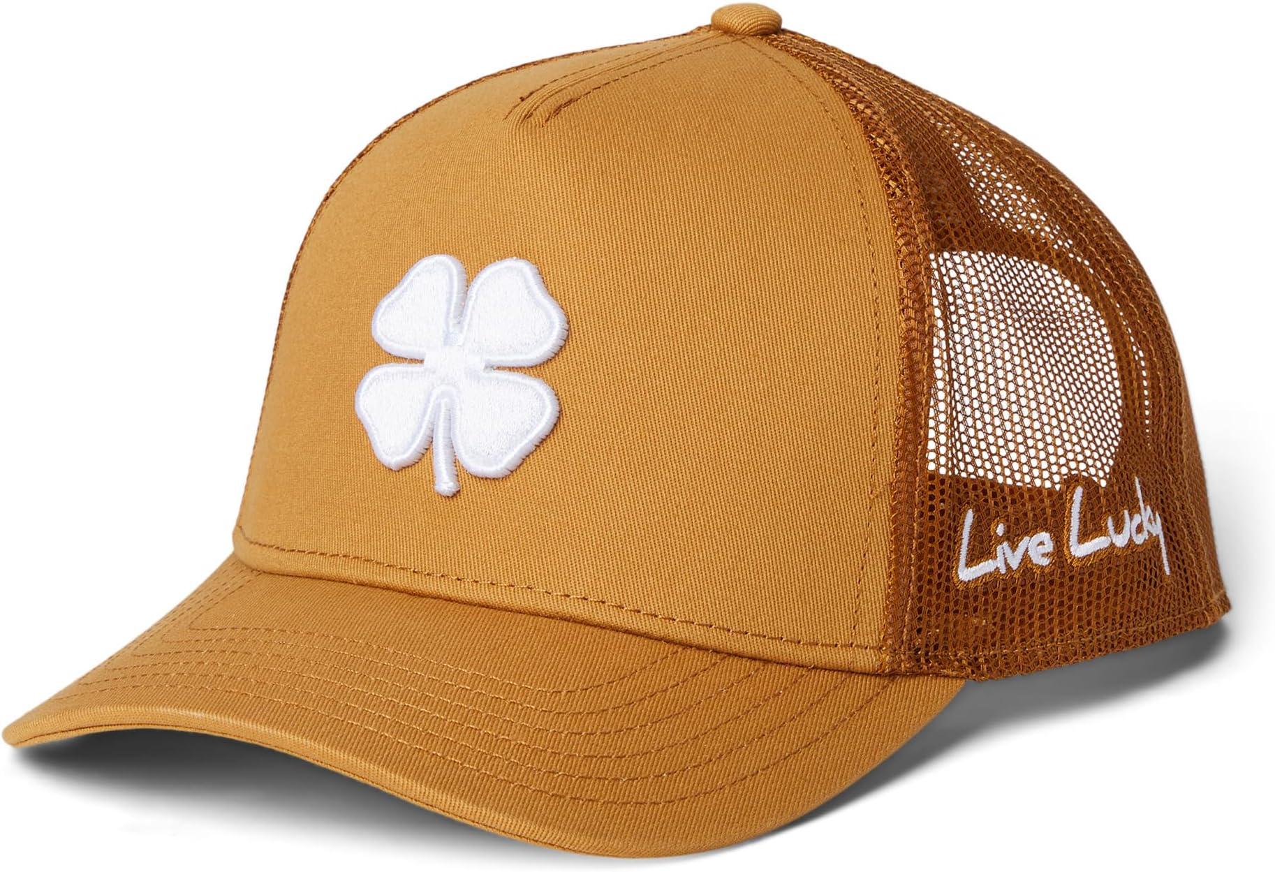 

Бейсболка Black Clover Hardy 3 Adjustable Hat, цвет Brown Hat/3d White Clover