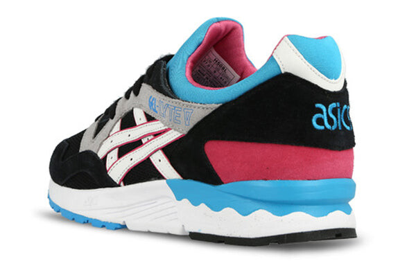 Кроссовки гель лайт 5 Asics, черный — фото 4