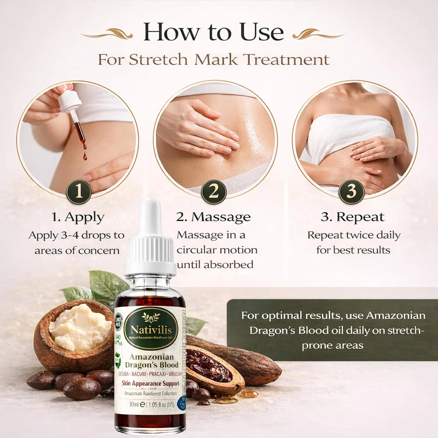 Органическое масло Nativilis Amazonian Dragon Blood с трилипидными комплексами Nativilis Natural Essential Oils — фото 4