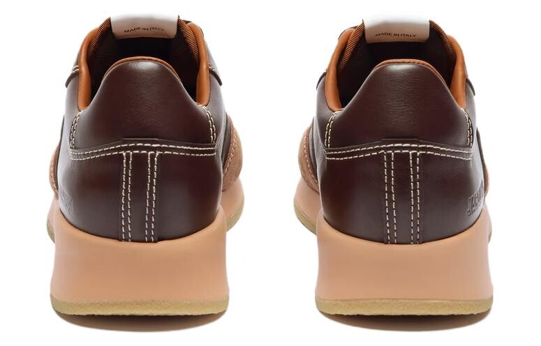 Кроссовки Jacquemus Lifestyle Shoes Unisex Low-top Brown, коричневый — фото 2
