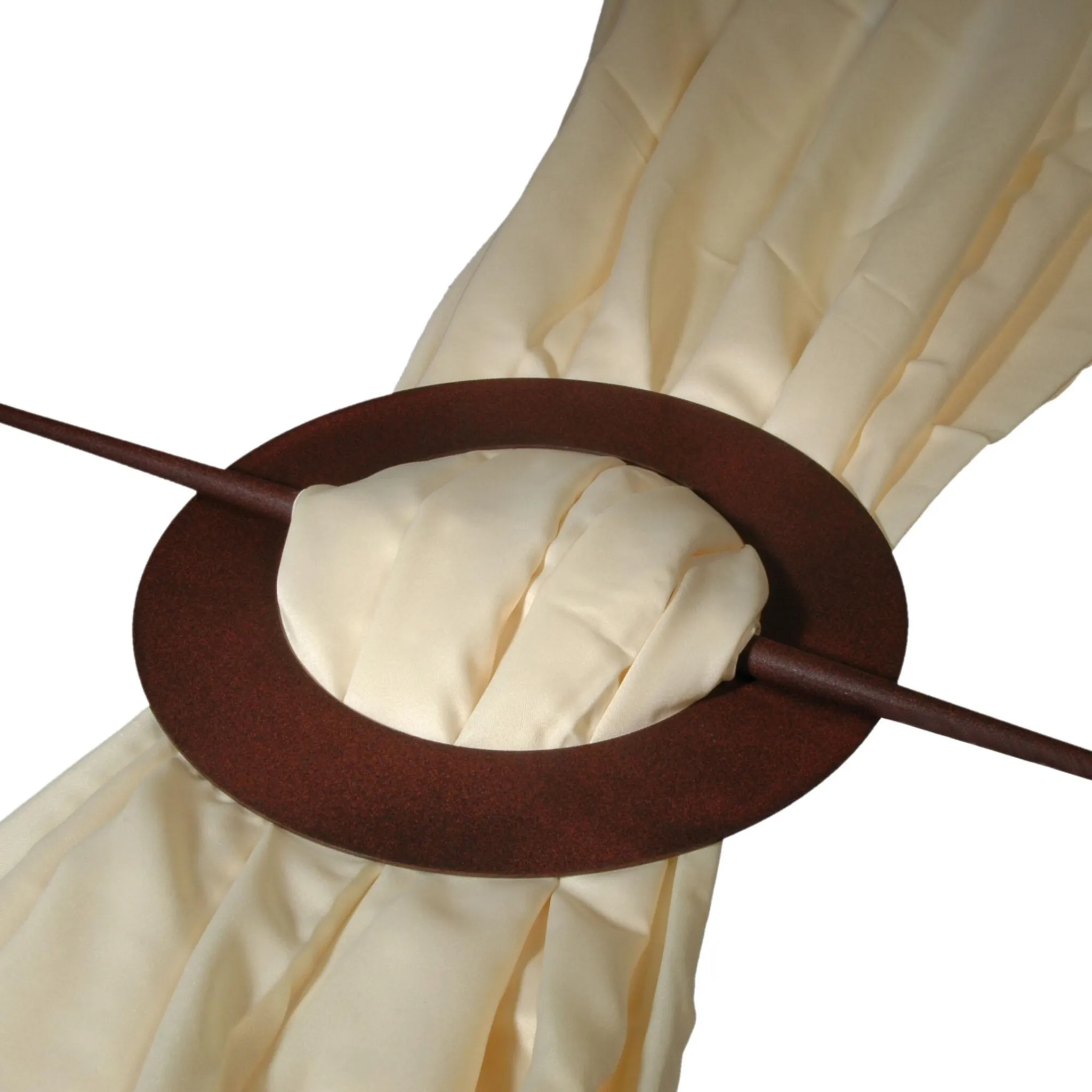 

Кольцо для штор Liedeco «украшение», (1 шт.), цвет rostbraun
