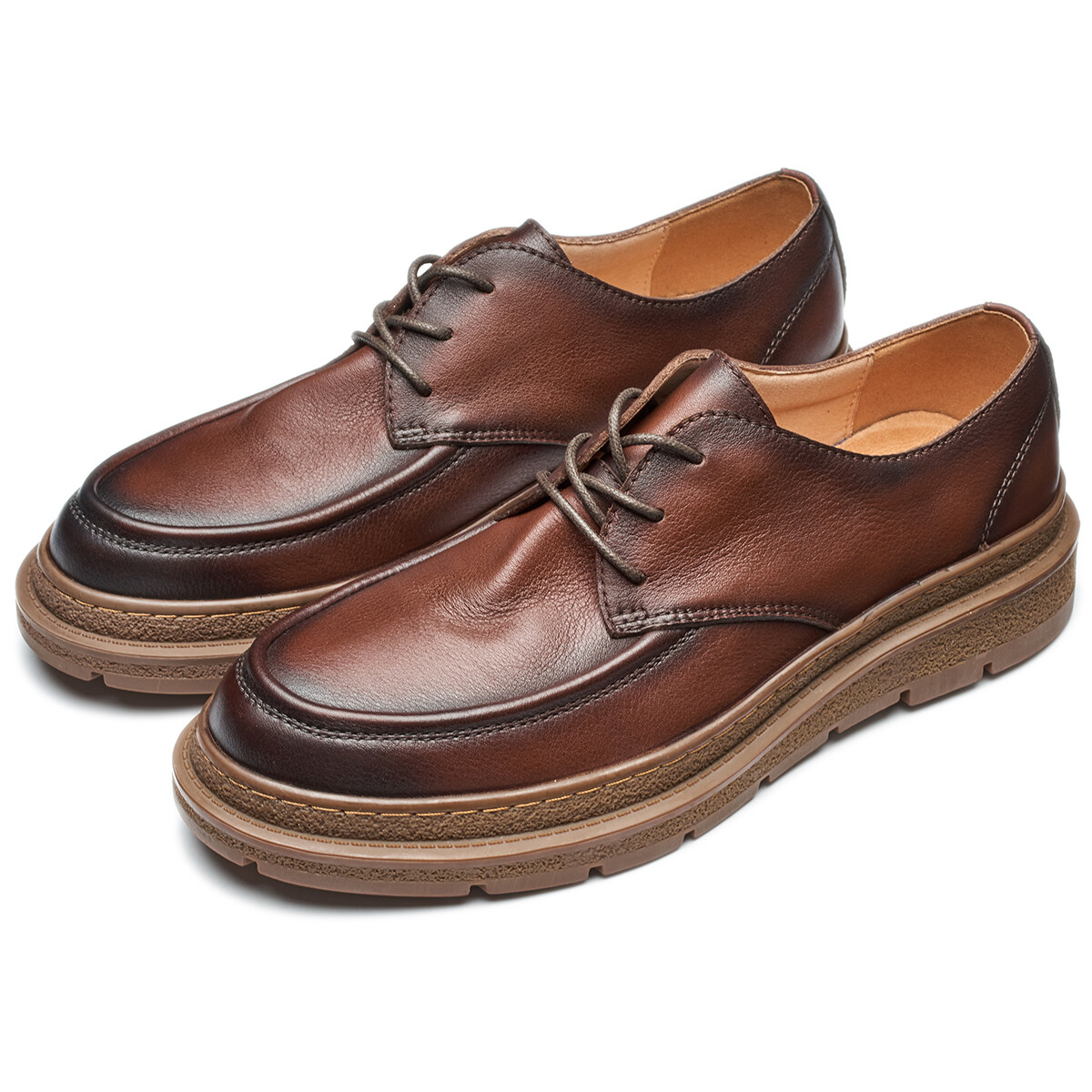 Туфли мужские Men"s Casual Men Low-Top Diengrley, цвет Coffee — фото 4