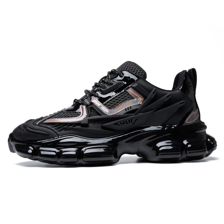 

Кроссовки YEDANI мужские черные на массивной подошве