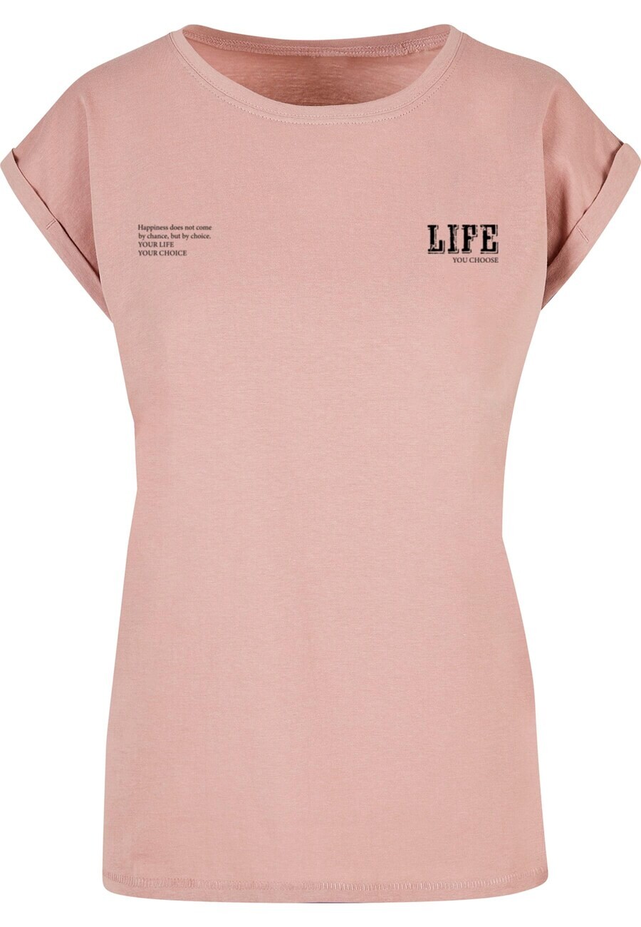 

Футболка Merchcode Shirt Life, розовый