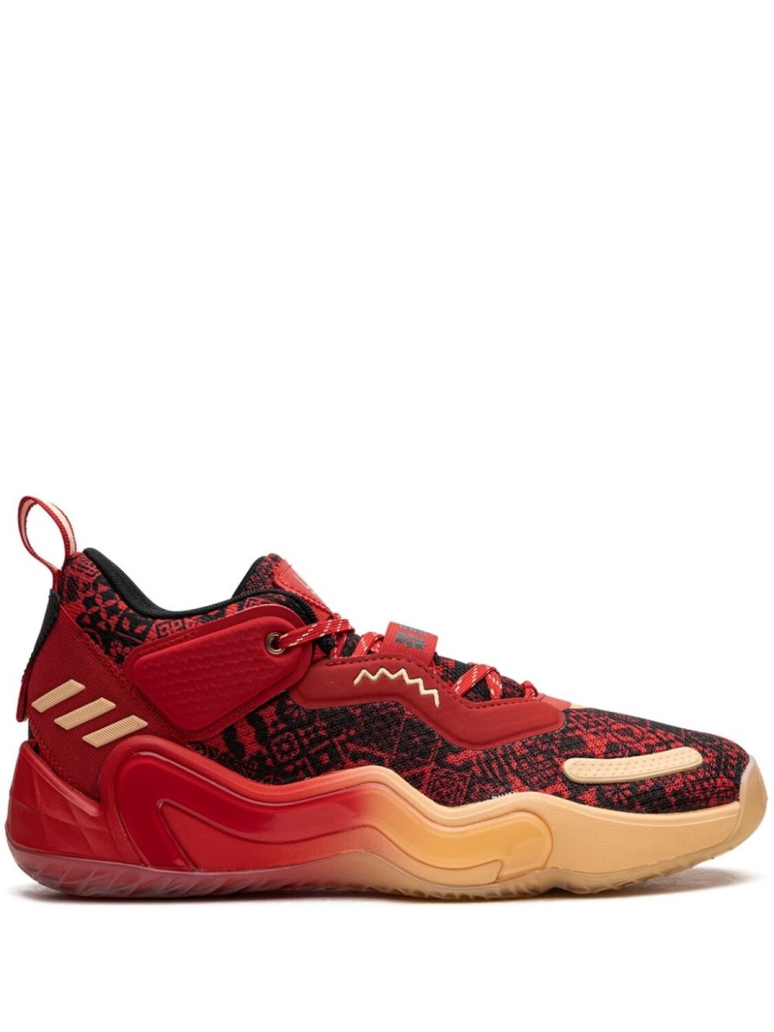 

Adidas кроссовки D.O.N Issue 3 Chinese New Year, красный