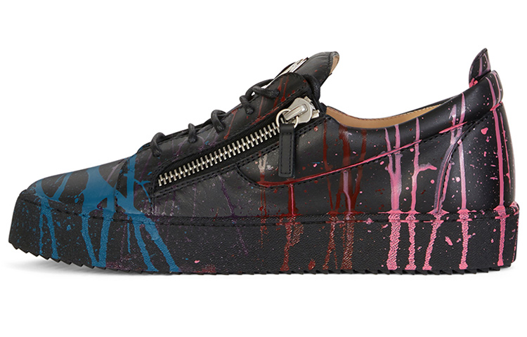 

Giuseppe Zanotti /Кроссовки для скейтбординга GZ Frankie Low Top, мужские, черные