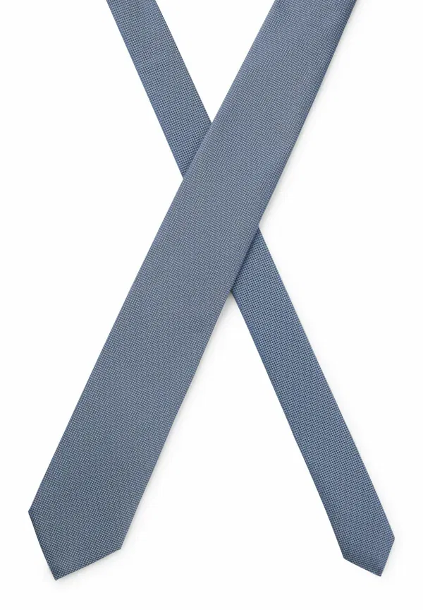 Галстук Boss, модель H tie cm 7.5 262, светло-голубой — фото 4