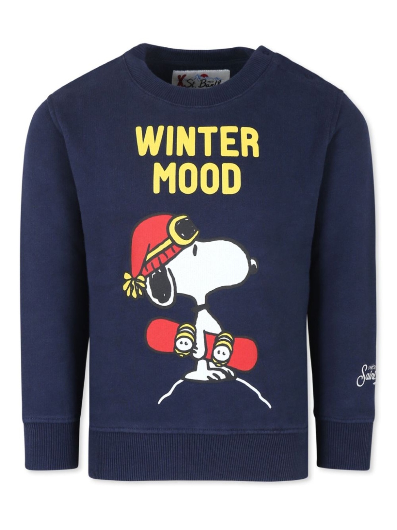 

Толстовка MC2 Saint Barth Kids x Snoopy Peanuts, синий