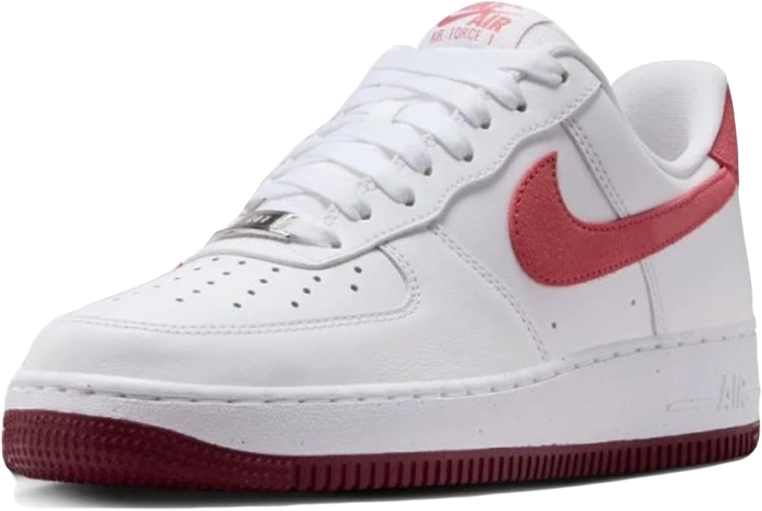 

Кроссовки Nike Air Force 1 '07 женские, White/Team Red/Dragon Red/Adobe