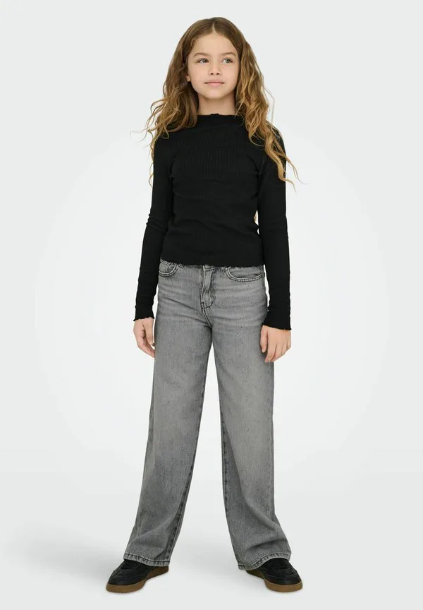 Джинсы mit weitem bein kogcobain weiter beinschnitt джинсы прямые джинсы Only Girls, Medium Grey Denim