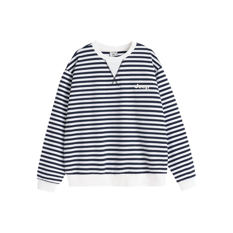 

Рубашка Casual с круглым вырезом Grade School Jeep, синий белый