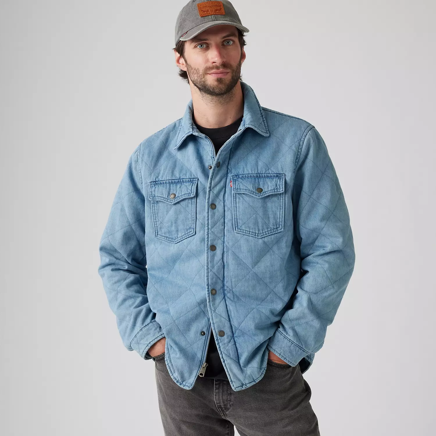 

Куртка Bronson Levi's, цвет Medium Wash, Серый, Куртка Bronson Levi's, цвет Medium Wash