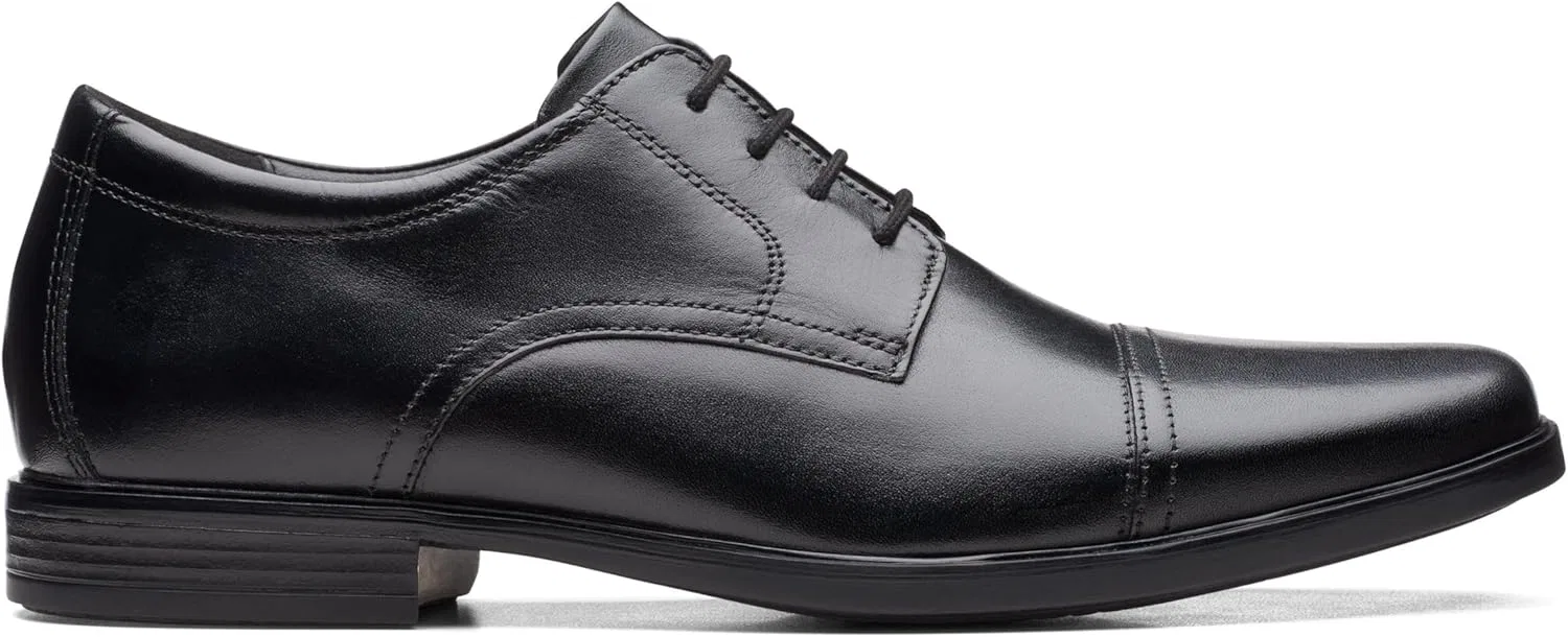 Туфли Clarks Howard Cap EU, Dark Tan Lea — фото 2