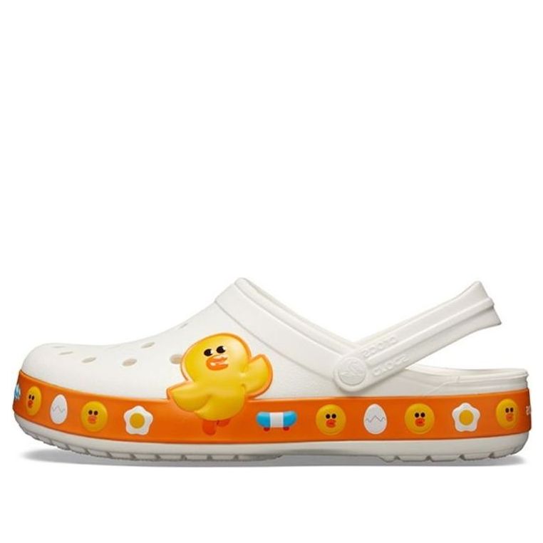 

Сандалии Crocs Classic Clog Line Friends Beach White Yellow Unisex Sandals 'White Yellow', желтый
