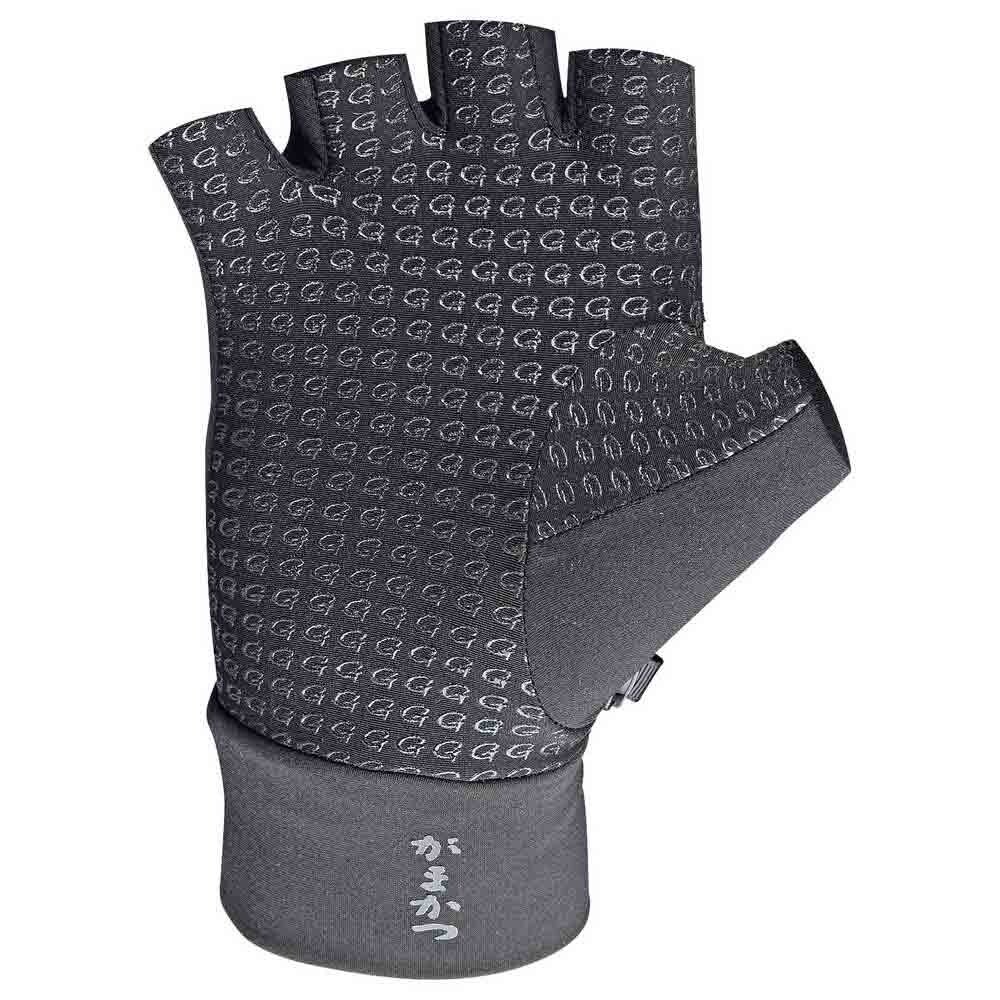 

Короткие перчатки Gamakatsu G- Short Gloves, черный