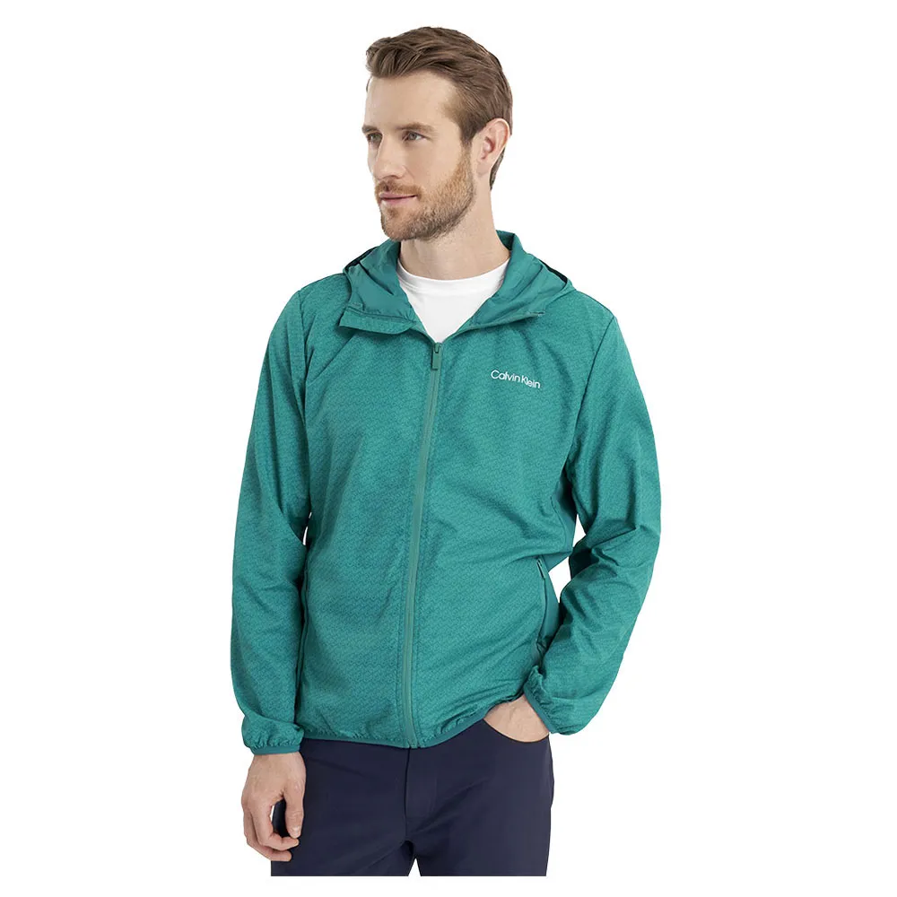 

Ветровка Calvin Klein Golf Printed, зеленый