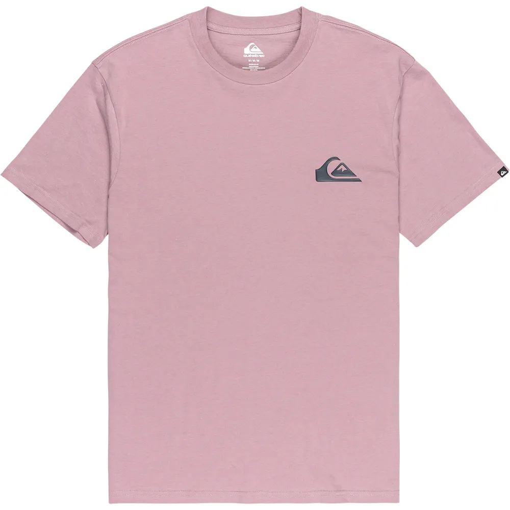 

Футболка с коротким рукавом Quiksilver Evo Mini Logo, розовый