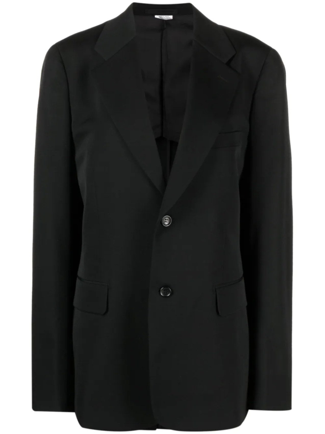 

Comme des Garçons Homme Plus пиджак из смесовой шерсти, черный