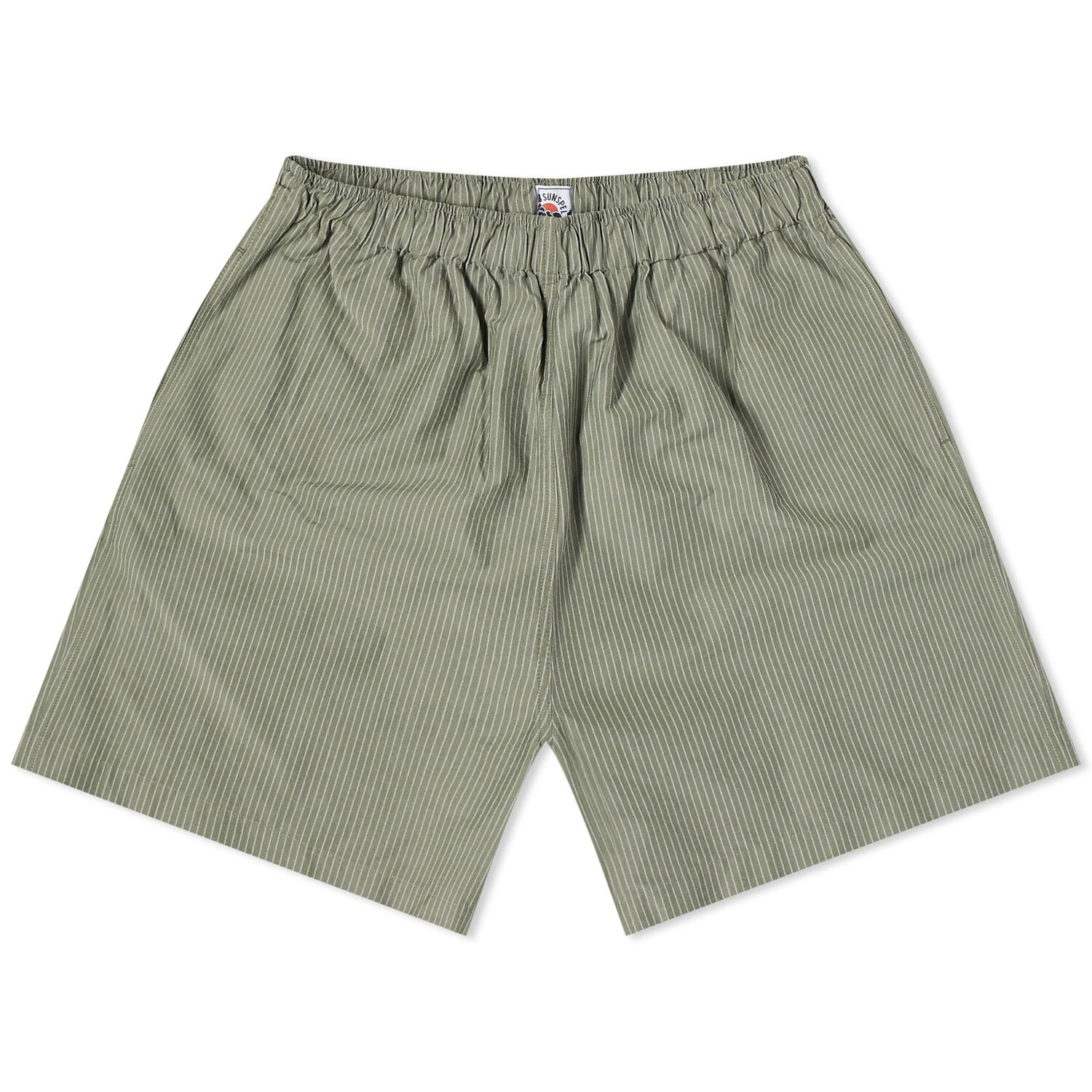 

Шорты Sunspel X Nigel Cabourn Ripstop Army Shorts, цвет Army Green