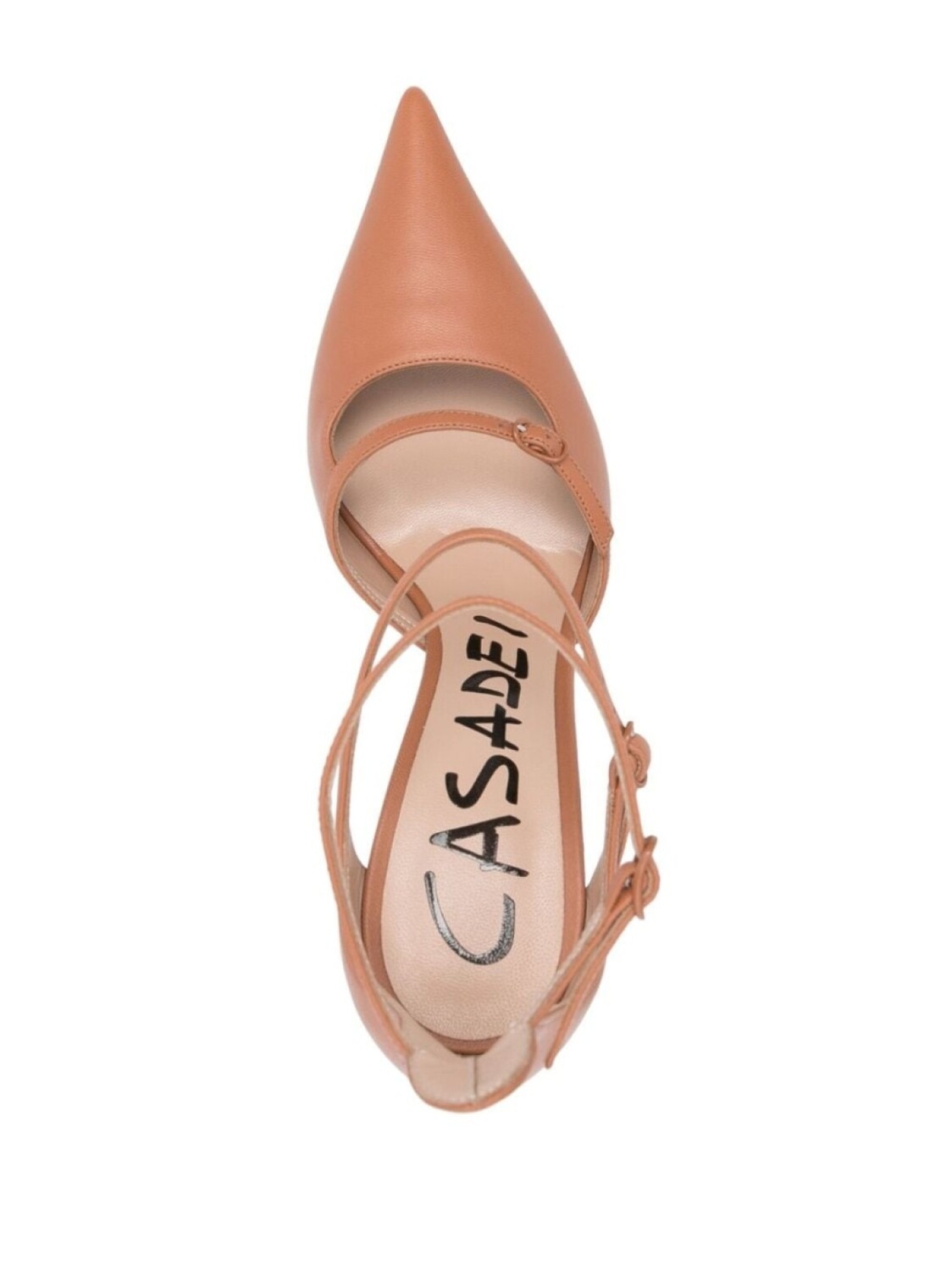 Casadei туфли-лодочки Rachel Super Blade 105, коричневый — фото 4