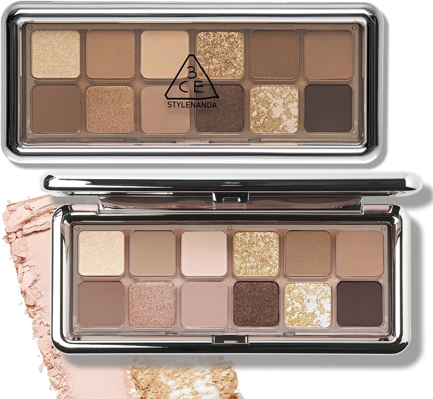 Тени для век 3CE New Take Eye Shadow Palette G Pink Collection матовые, розовые