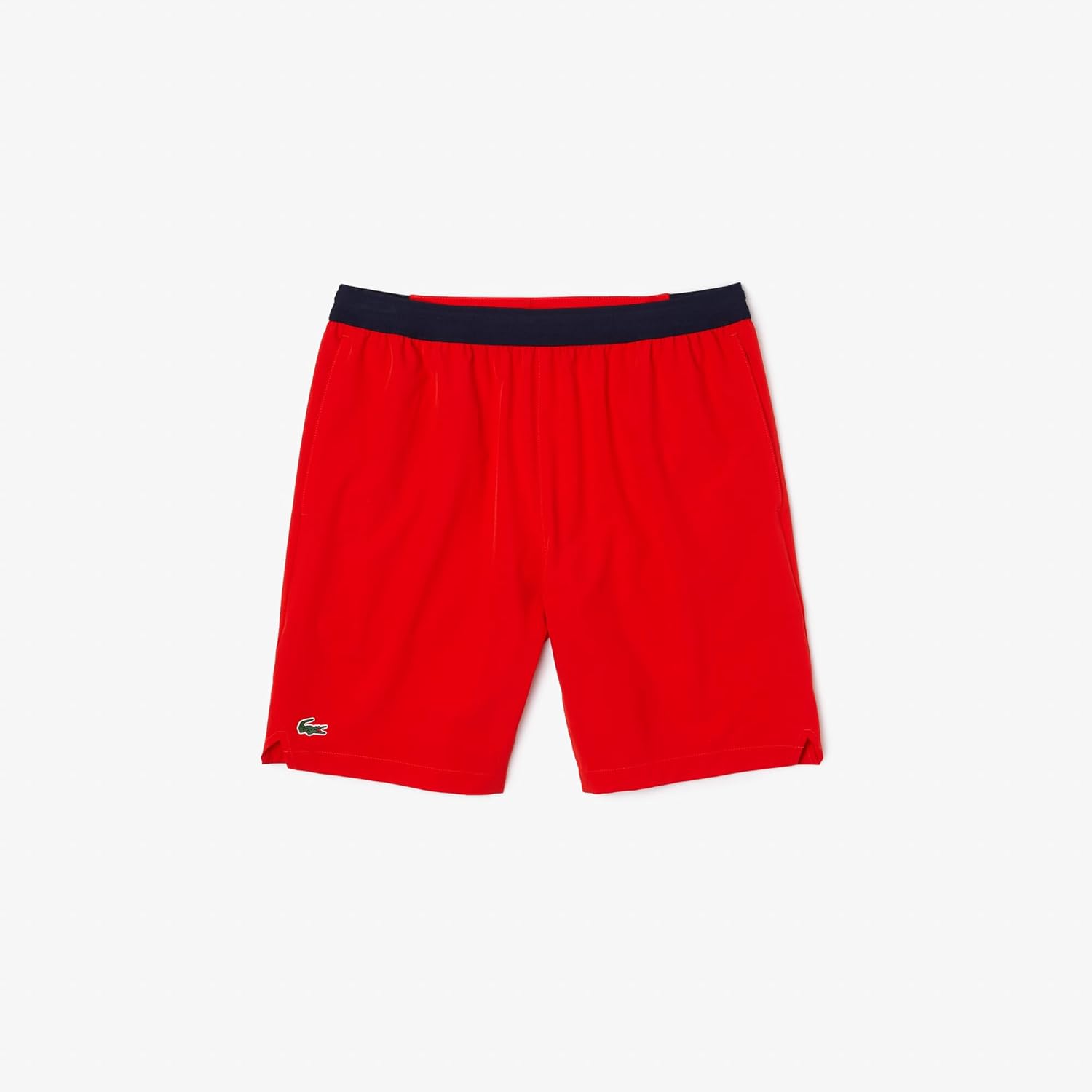 Мужские спортивные теннисные шорты Lacoste Sport Tennis X Novak Djokovic из тафты, Corrida Red — фото 4