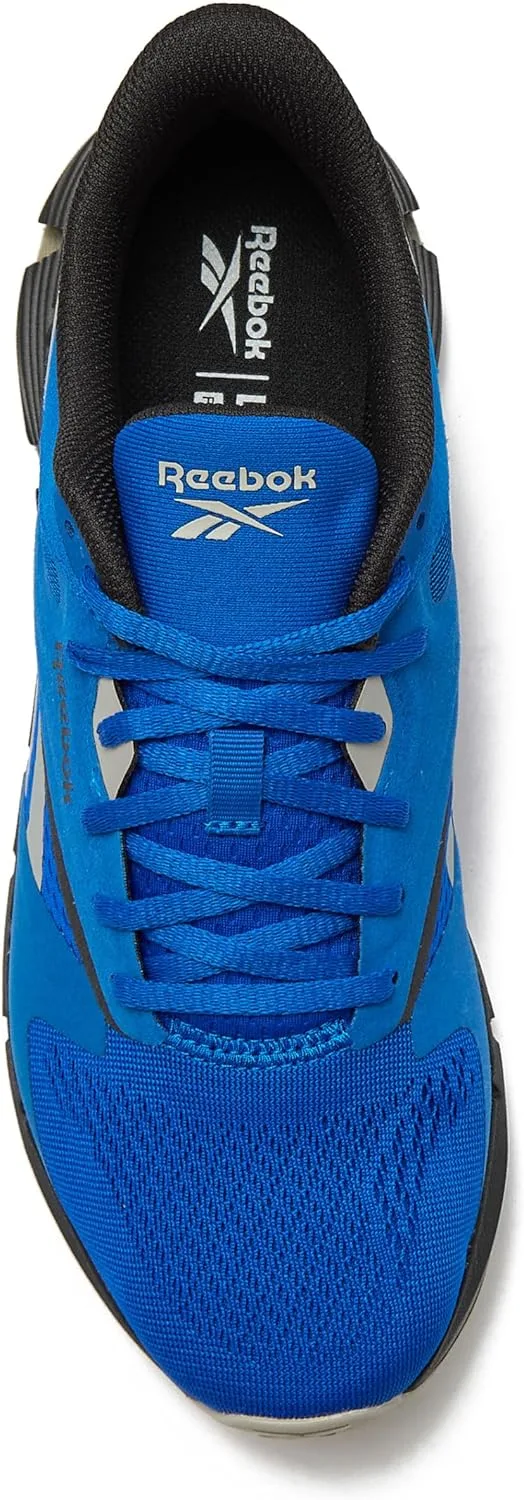 Кроссовки Reebok унисекс Zig Dynamica 5, черный/синий/серый — фото 4