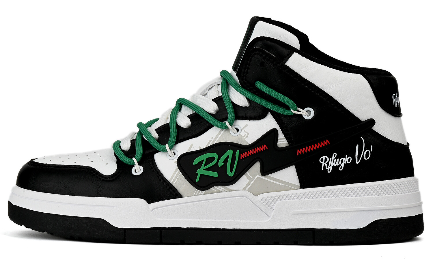 

Кроссовки RIFUGIO VO' Skateboarding Shoes Unisex Mid-top, белый