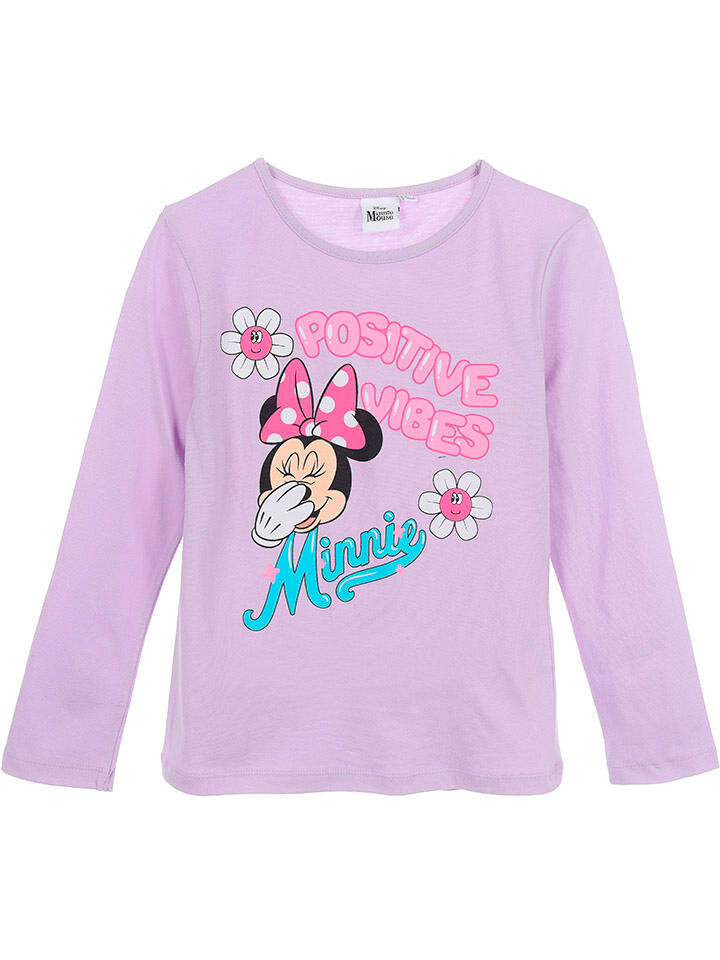 

Лонгслив Disney Minnie Mouse Longsleeve Minnie, фиолетовый
