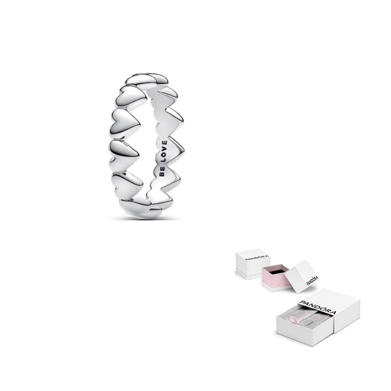 

Pandora Позолоченные кольца из медного серебряного сплава Women's Silver