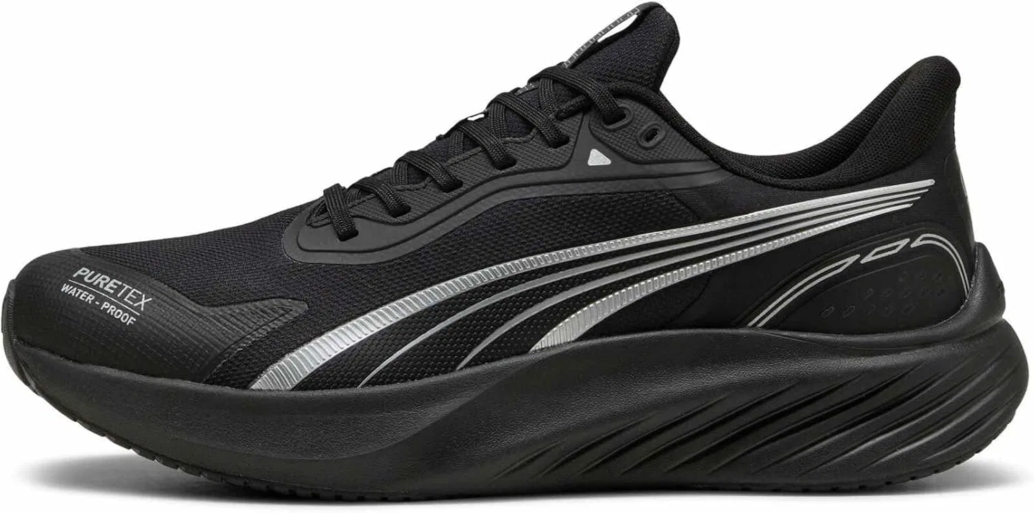 Кроссовки для бега по улицам PUMA Unisex Pounce Lite PTX, Puma Black Puma White