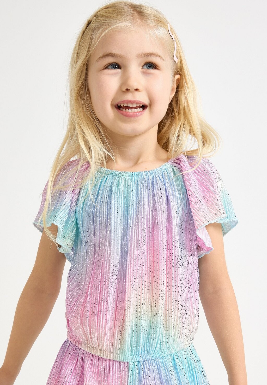 

Комбинезон PLISSÉ WITH GLITTER Lindex, розовый
