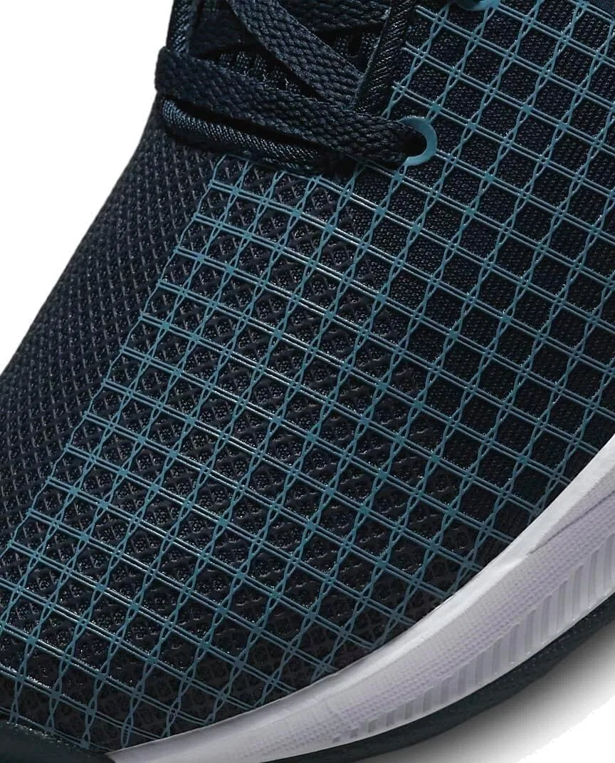 Кроссовки Nike Metcon 8 для мужчин, для спортзала, фитнеса и тренировок, Armory Navy Obsidian Cerulean Arctic Orange — фото 3