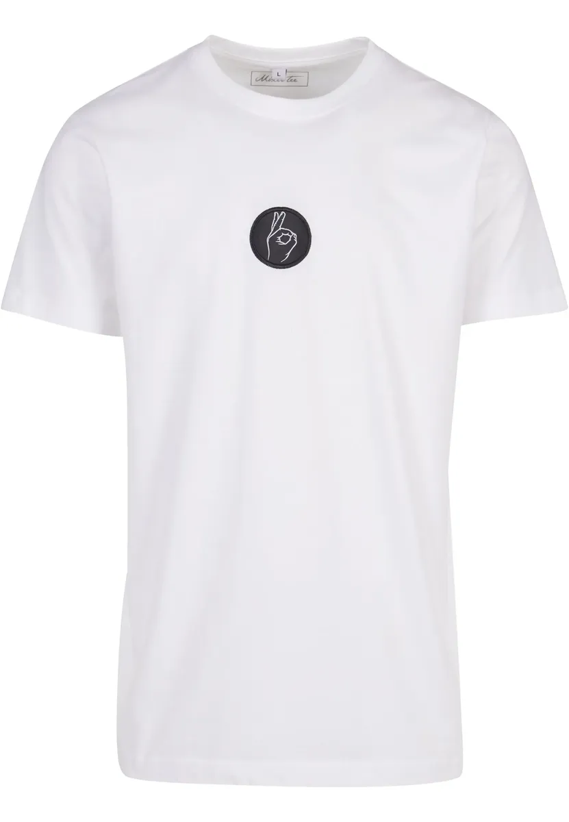 

Рубашка с короткими рукавами Mister Tee "Mister Tee Men's Easy Sign Patch Tee" Mistertee, белый