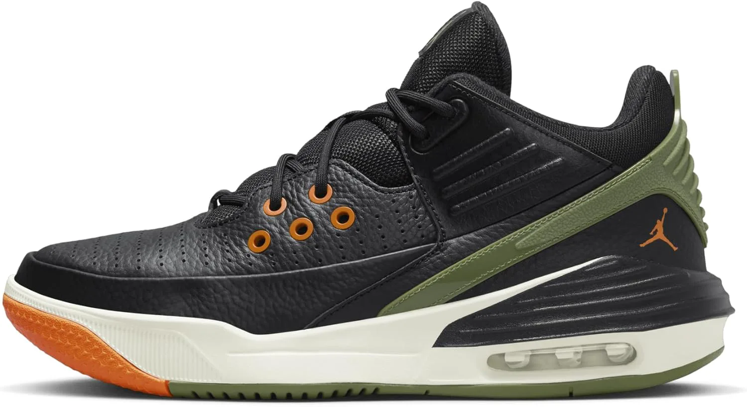 Мужские баскетбольные кроссовки Nike Jordan Max Aura 5, черный/светло-оливковый — фото 2