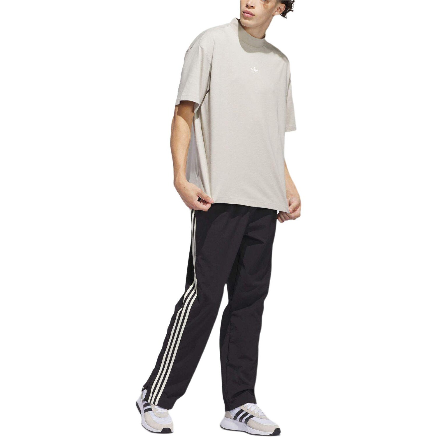 Одежда Футболка Унисекс Серый Adidas Originals, серый — фото 2