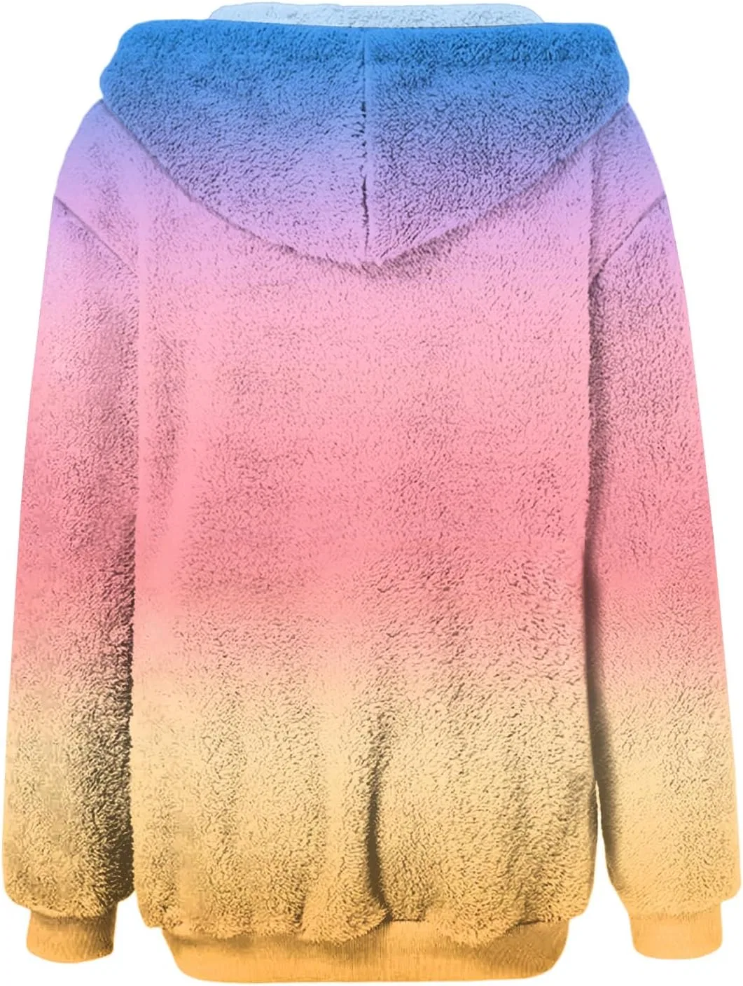 Женская hoodie с капюшоном, флисовая, на молнии, 2-pink — фото 2