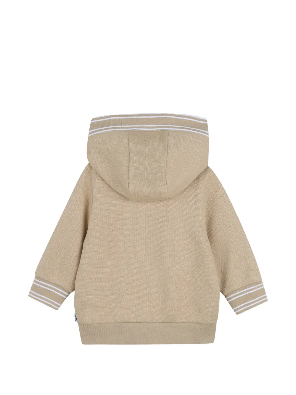 Куртка с капюшоном и карманами Boss Kidswear, бежевый — фото 2