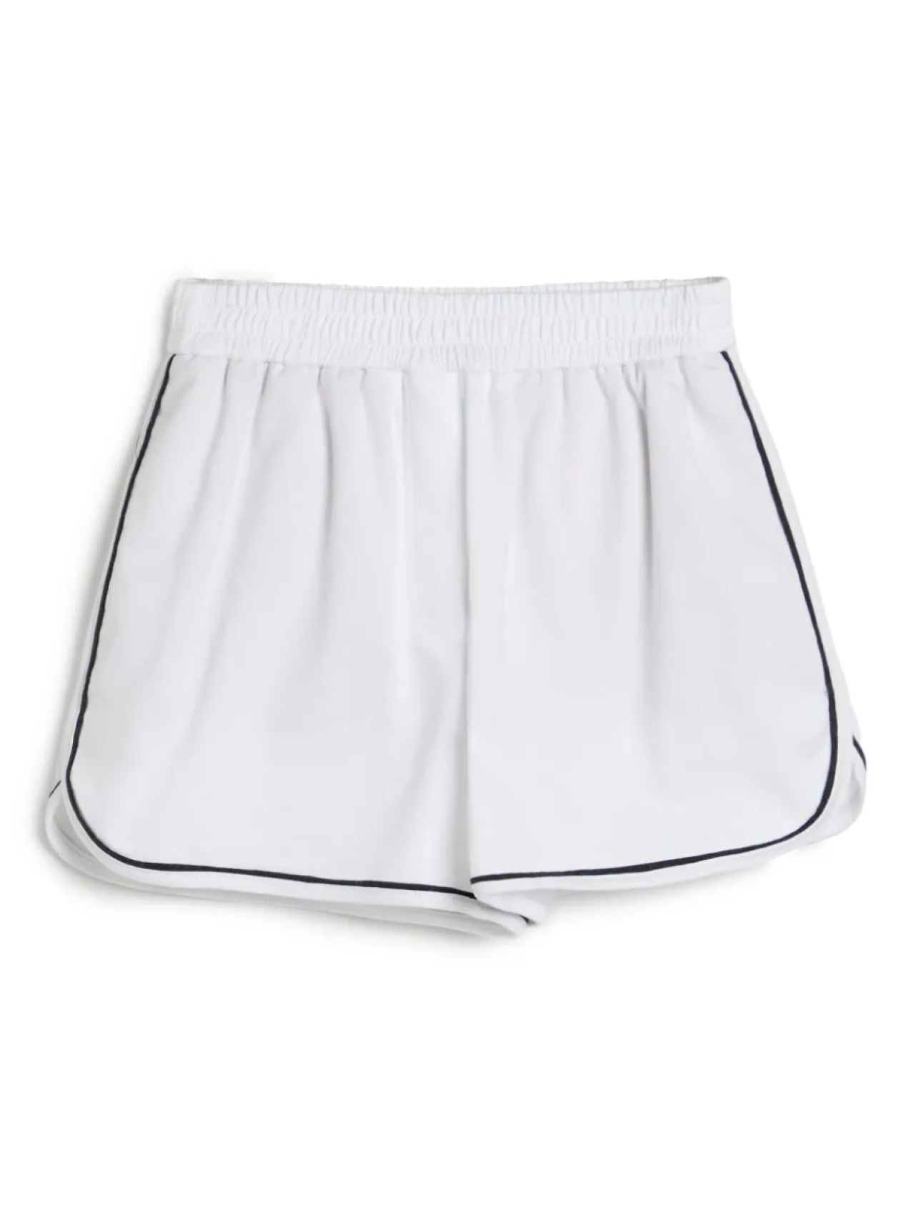 

Brunello Cucinelli Kids спортивные шорты из джерси, белый