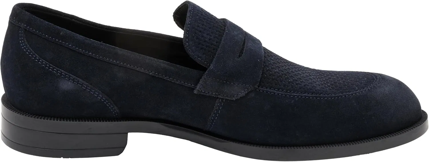 Мужские лоферы BOSS Tayil TCSDWV, Darkblue — фото 4