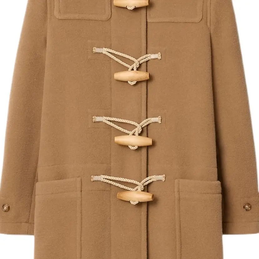 Пальто Burberry Женское свободного кроя, Taupe — фото 2