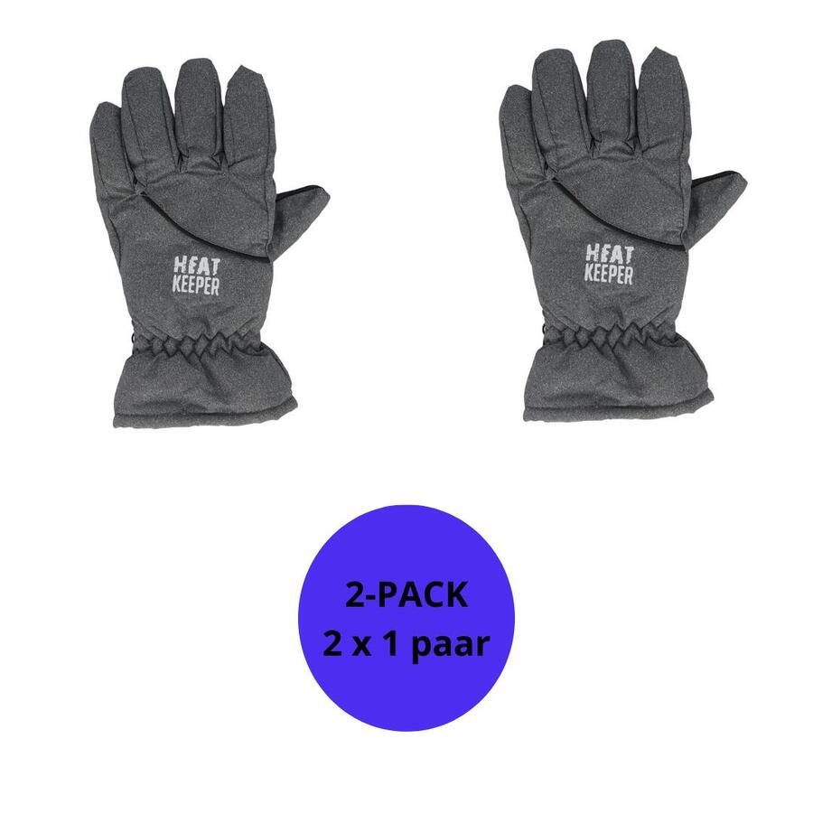 

HEAT KEEPER Heatkeeper - Детские горнолыжные перчатки - серые - 2 пары