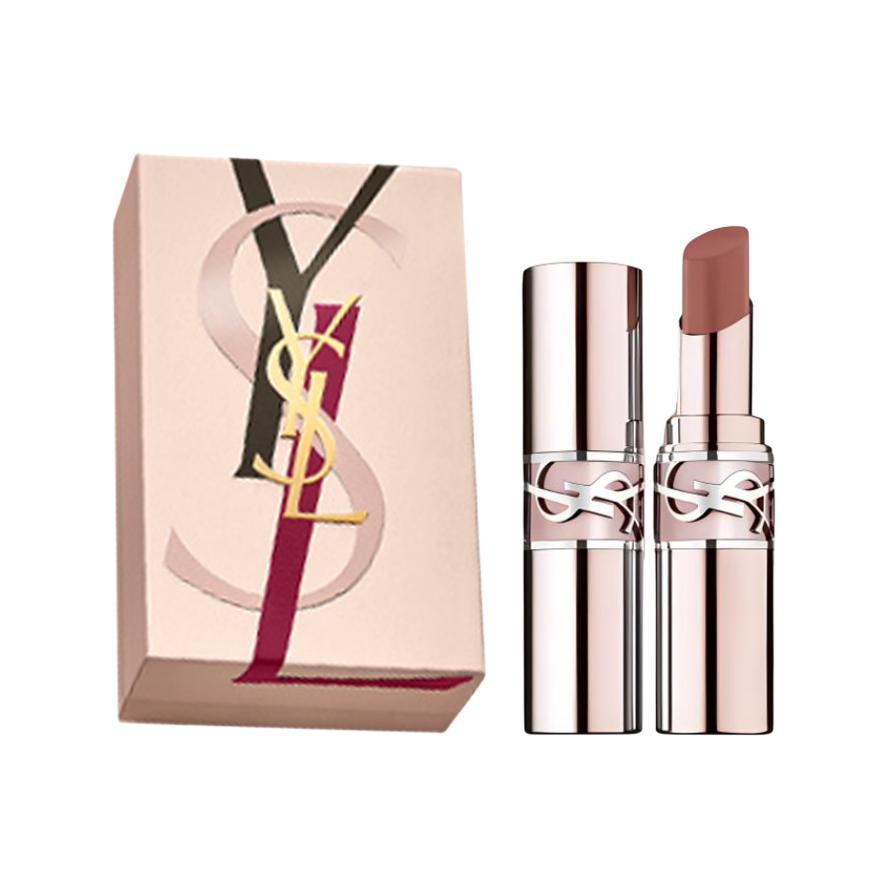 

SAINT LAURENT Розовая помада-бальзам tube box limited edition с зеркальным финишем, увлажняющая и питательная, 3.1г