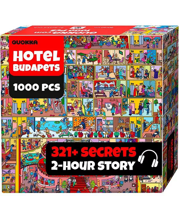 

Пазл для взрослых из 1000 деталей со скрытыми секретами и аудиорассказом Quokka, wildeluxe