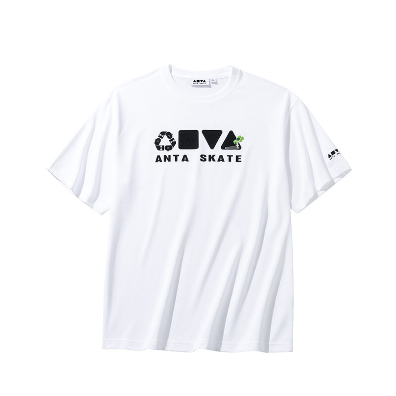 

Футболка унисекс Снежинка белая Anta, цвет Snowflake White
